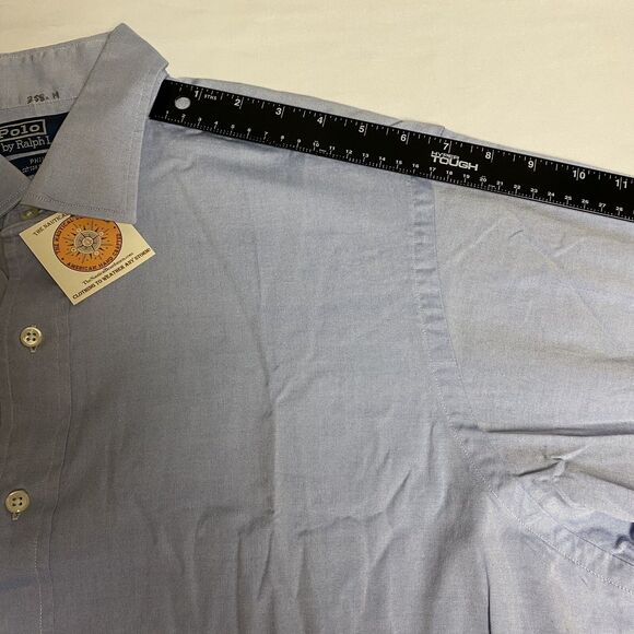 Polo Ralph Lauren Philip Men's 16.5 -33 Blue Oxford L Sleeve Button Down Shirt - Picture 14 of 16